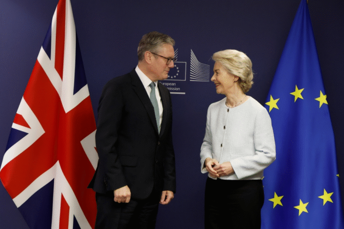 Britain is eyeing on striking deals with the EU on key issues ahead of Starmer's meet with Ursula von der Leyen, President of the European Union