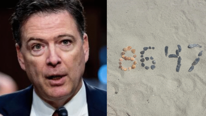 former FBI Director James Comey, a random post from a stroll on the beach has created much hassle