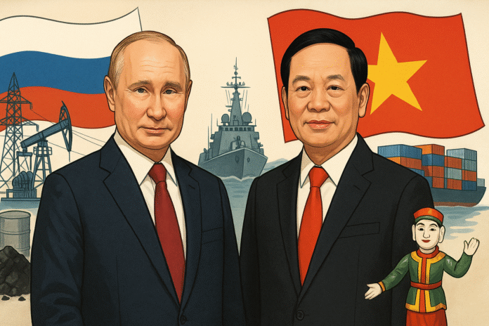 Russia, Vietnam Toast 75 Years of Ties