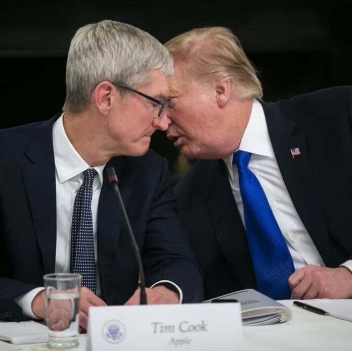 Trump urges Apple to not diversify manufacturing into India