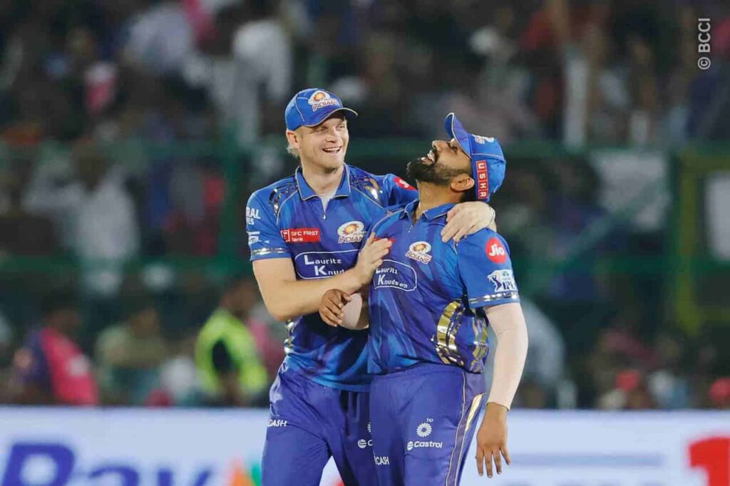 MI crushes RR with 100 runs & ends their IPL'25 Race!