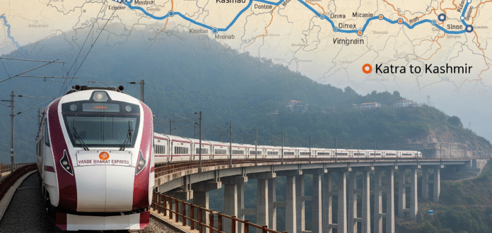Miracle in Motion: Katra to Kashmir Rail Inauguration Set