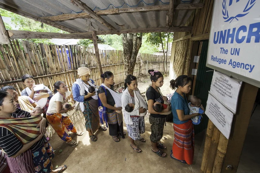 unhcr UN Global displacement report claims 122 million refugees worldwide