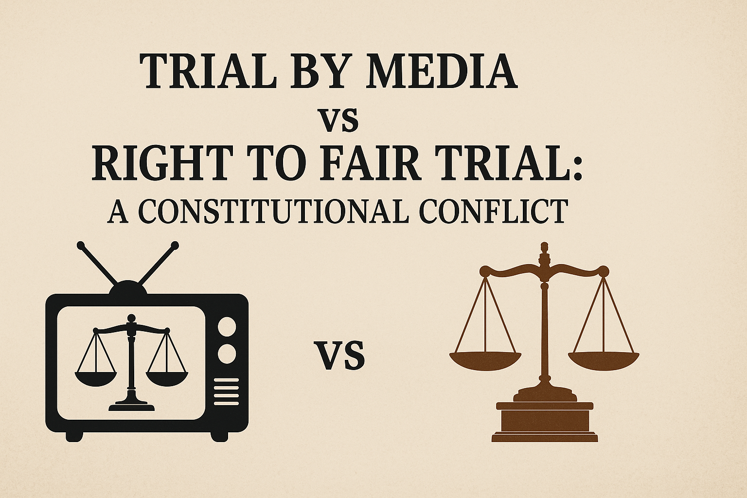 Trial by Media vs. Right to Fair Trial: A Constitutional Conflict