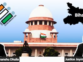 the bench of Justice Sudhanshu Dhulia and Justice Joymalya Bagchi didn't stay but allowed the Election Commission to continue with the Special Intensive Revision of electoral rolls in Bihar.