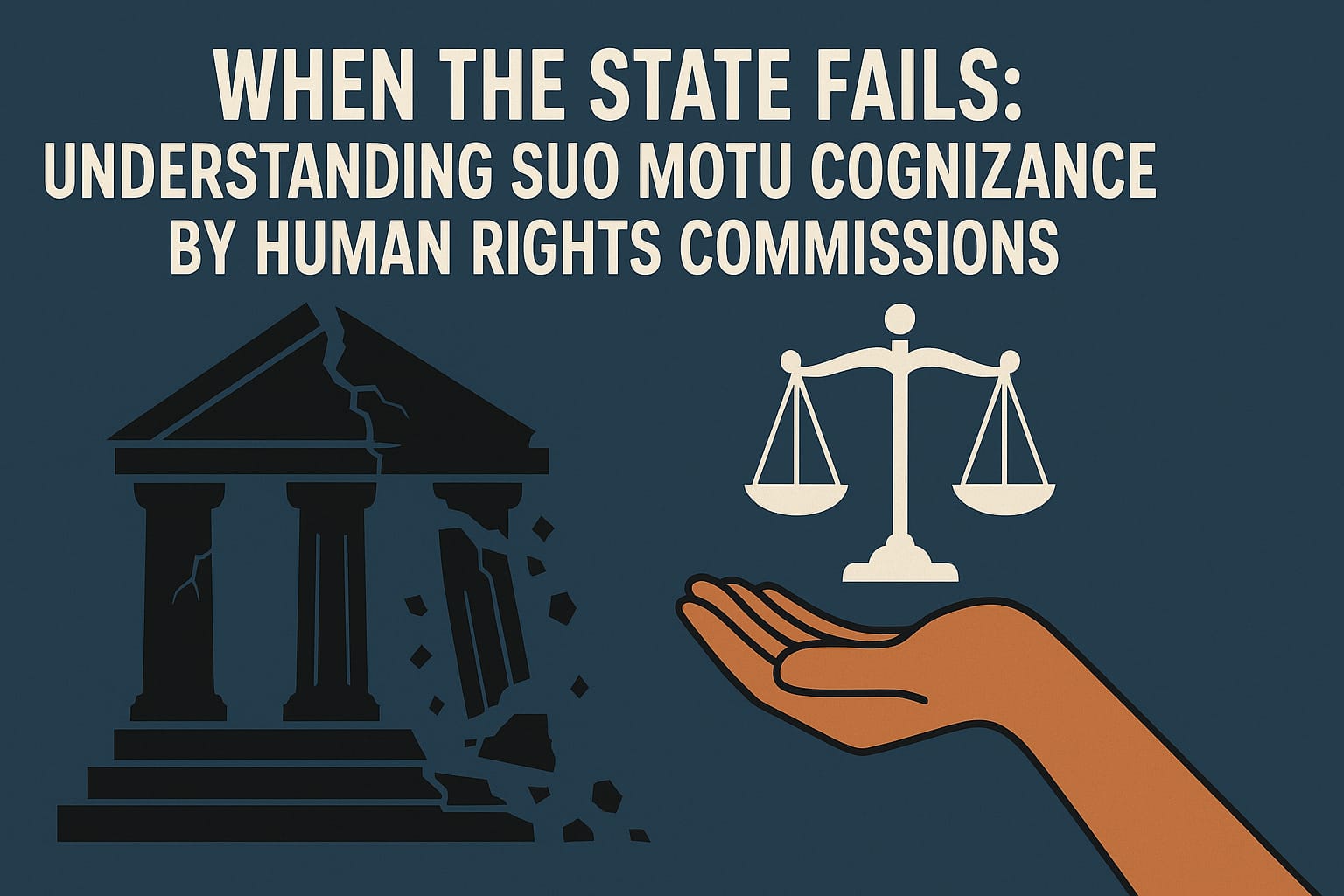 When the State Fails: Understanding Suo Motu Cognizance by Human Rights Commissions Proactive justice when the state machinery fails.