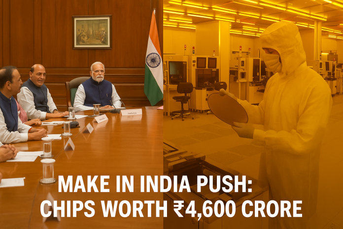 Make in India Push: Chips Worth ₹4,600 Crore