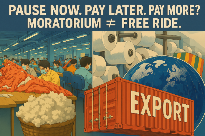 Textile Exporters Urge Loan Moratorium Amid Tariff Turmoil