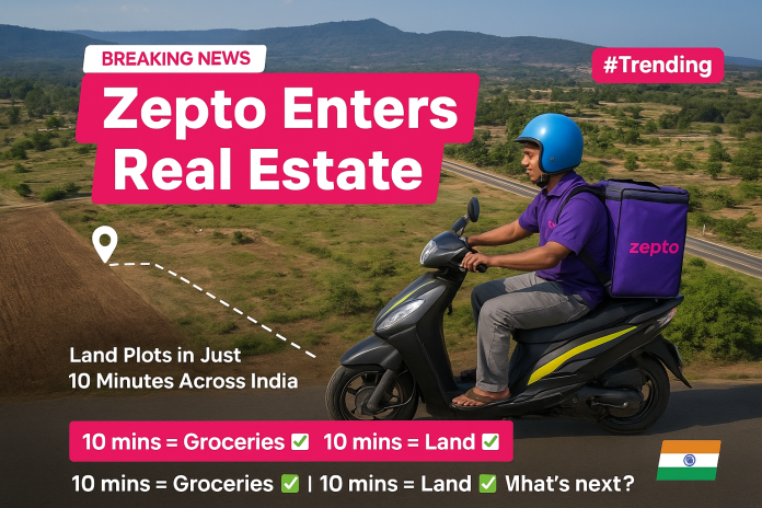 Zepto To Deliver Real Estate In 10 Minutes