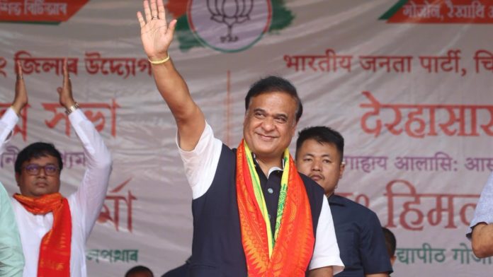 Himanta Biswa Sarma, Chief Minister of Assam image credit: x/@himantabiswa