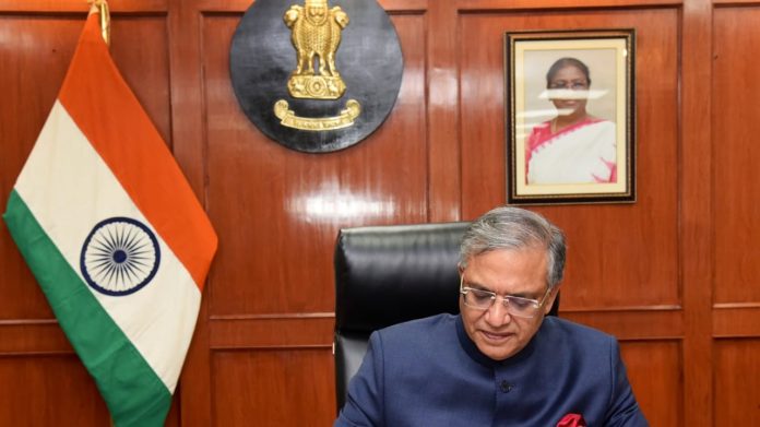 Gyanesh Kumar Chief Election Commissioner of India Image credits: x/ @ECISVEEP