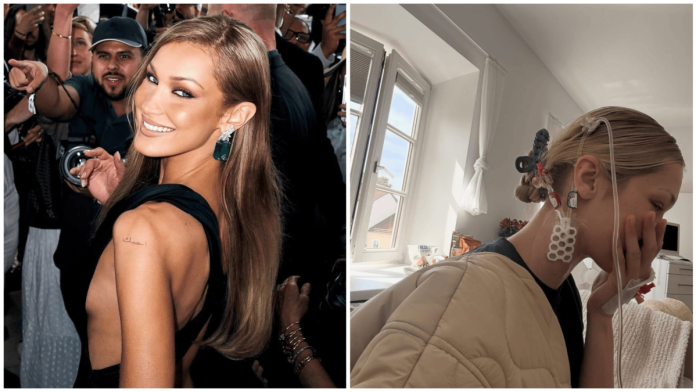 Bella Hadid's recent hospitalization due to her long term disease
