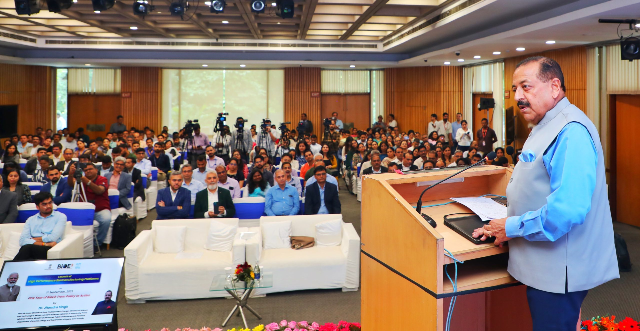 Biotechnology will be the buzz word before 2047, said Hon’ble Union Minister Dr. Jitendra Singh Biotechnology will be the buzz word before 2047, said Hon’ble Union Minister Dr. Jitendra Singh