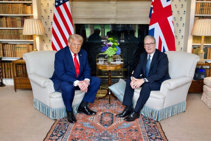 Trump-Starmer meeting marks key moment in US-UK ties.