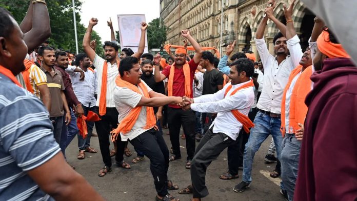 The announcement triggered celebrations among his supporters while bringing relief to Mumbaikars