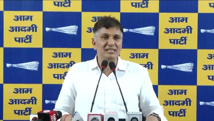 Saurabh Bharadwaj,President, Aam Aadmi Party, Delhi Unit, Former Minister Delhi